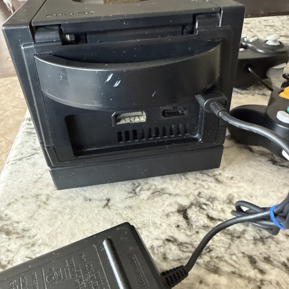 Nintendo Gamecube Black Console Bundle Tested - Picture 7 of 13